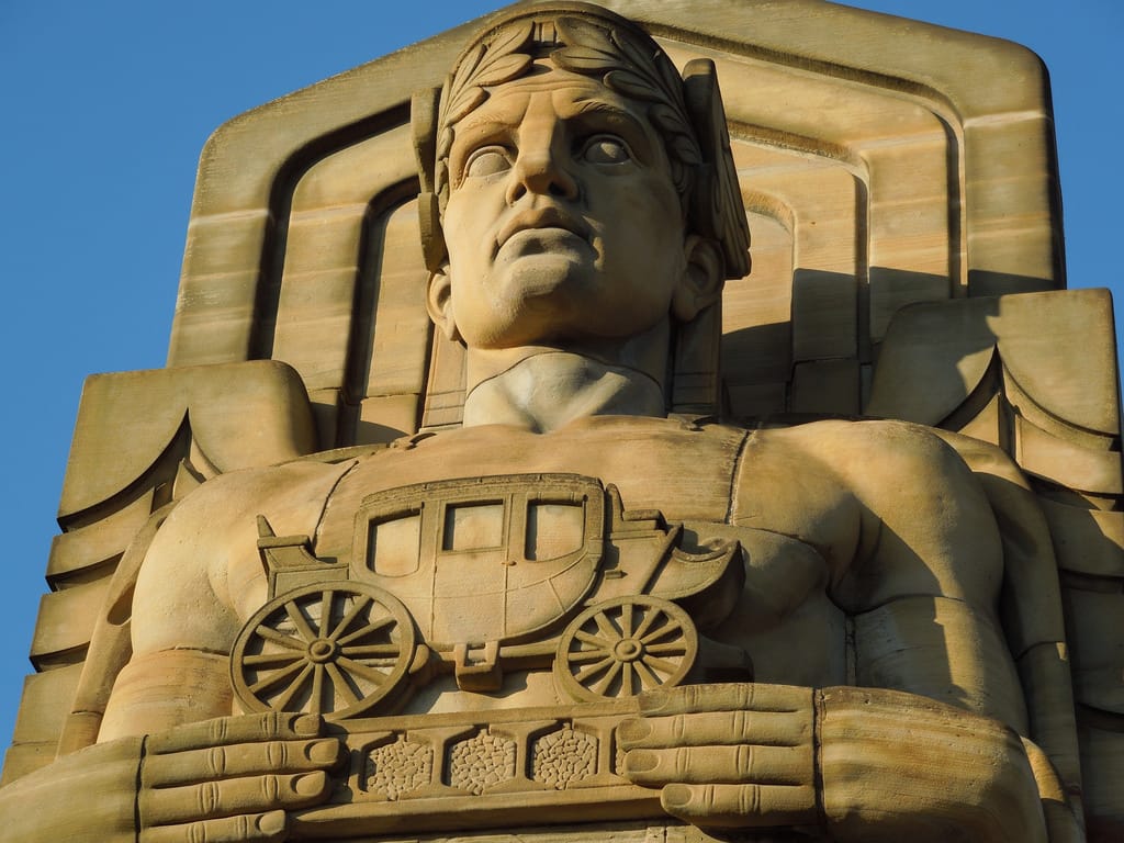 The Guardians of Traffic · Ohio Outdoor Sculpture