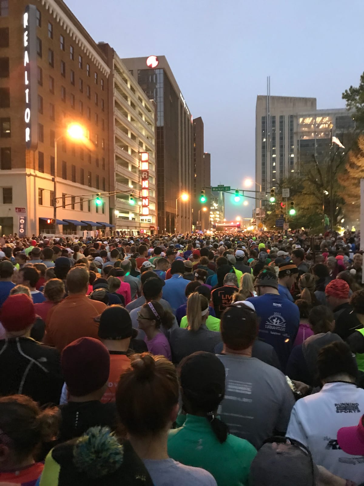 The finish line doesn't change you.
