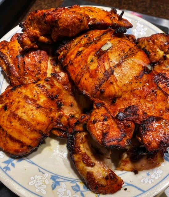 RECIPE: Achiote-Citrus-Umami Chicken