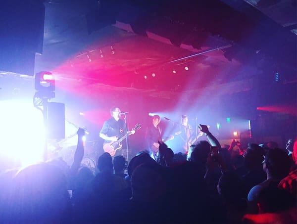 There's no silence like a crowded room.