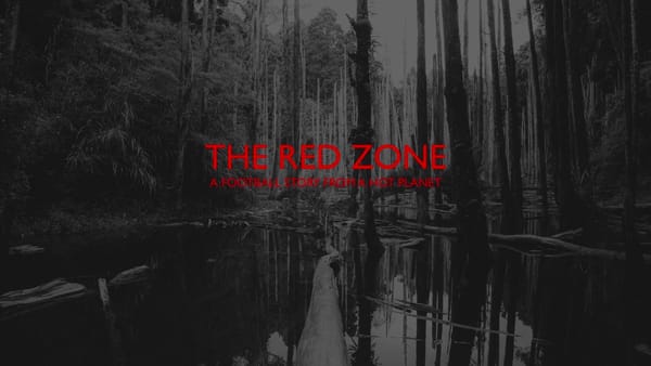 Introducing "The Red Zone: A Football Story From A Hot Planet"